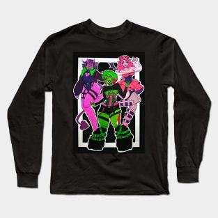 Monster Girl Trio Long Sleeve T-Shirt